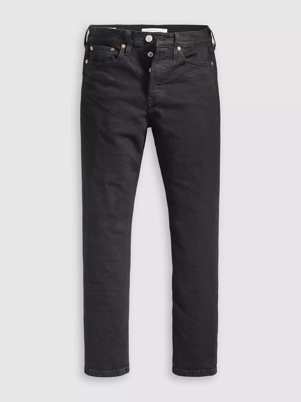 Levi's Women's Black Slim Straight Jeans